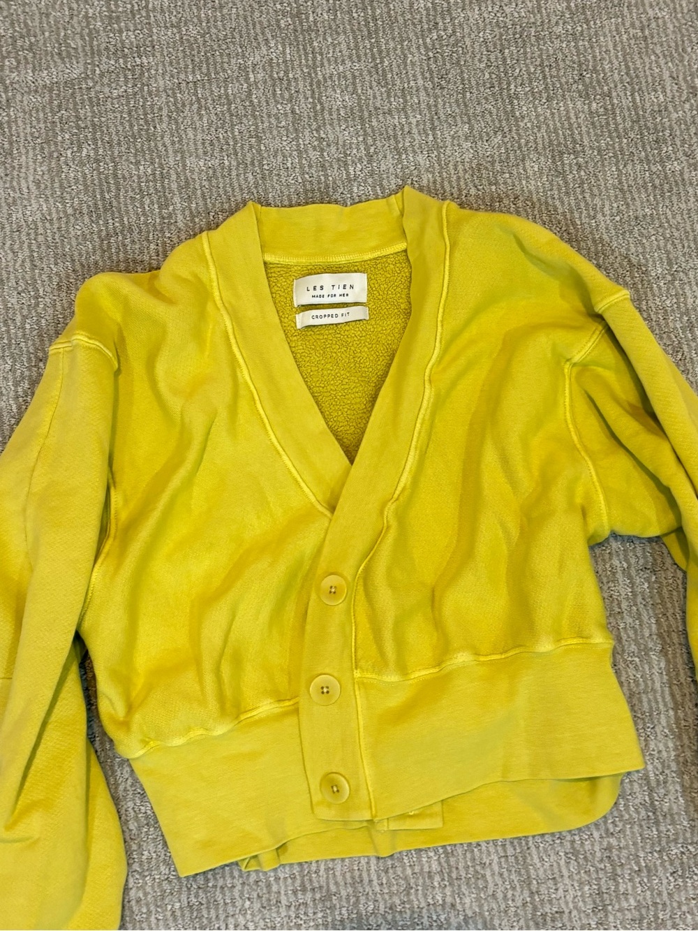 Les Tien Diana Cropped cardigan